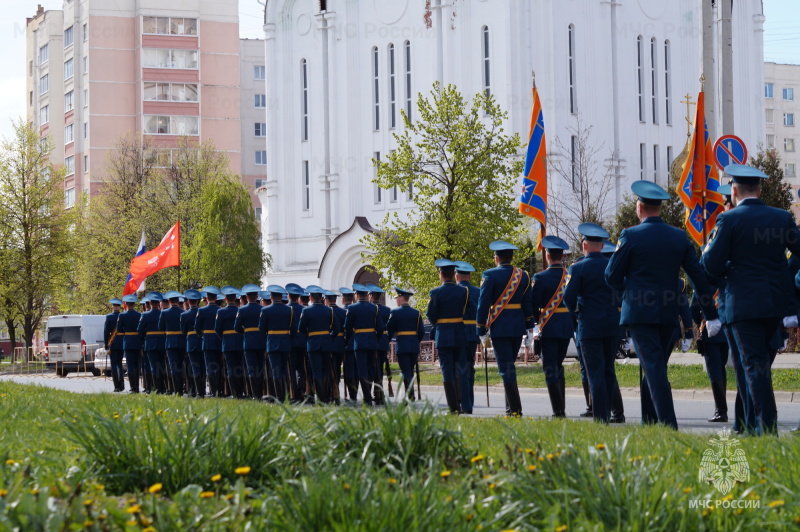 Руководство и личный состав Главного управления приняли участие в патриотическом мероприятии