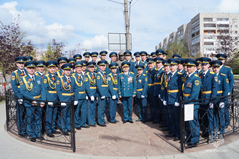 Руководство и личный состав Главного управления приняли участие в патриотическом мероприятии