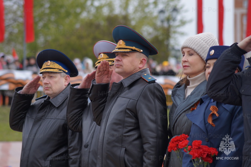 Начальник Главного управления Алексей Клушин принял участие в торжественных мероприятиях, посвященных 79-ой годовщине Победы в Великой Отечественной войне!