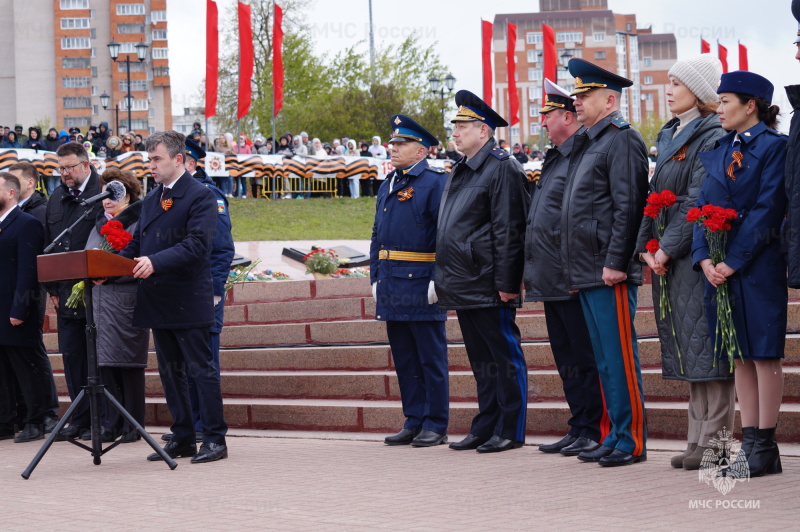 Начальник Главного управления Алексей Клушин принял участие в торжественных мероприятиях, посвященных 79-ой годовщине Победы в Великой Отечественной войне!