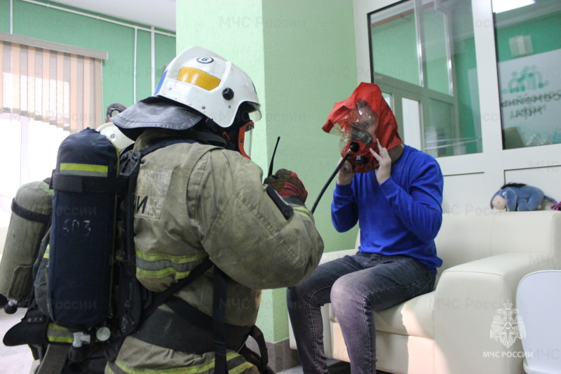 В Центре социальной помощи семье и детям «На Московской» прошла противопожарная тренировка